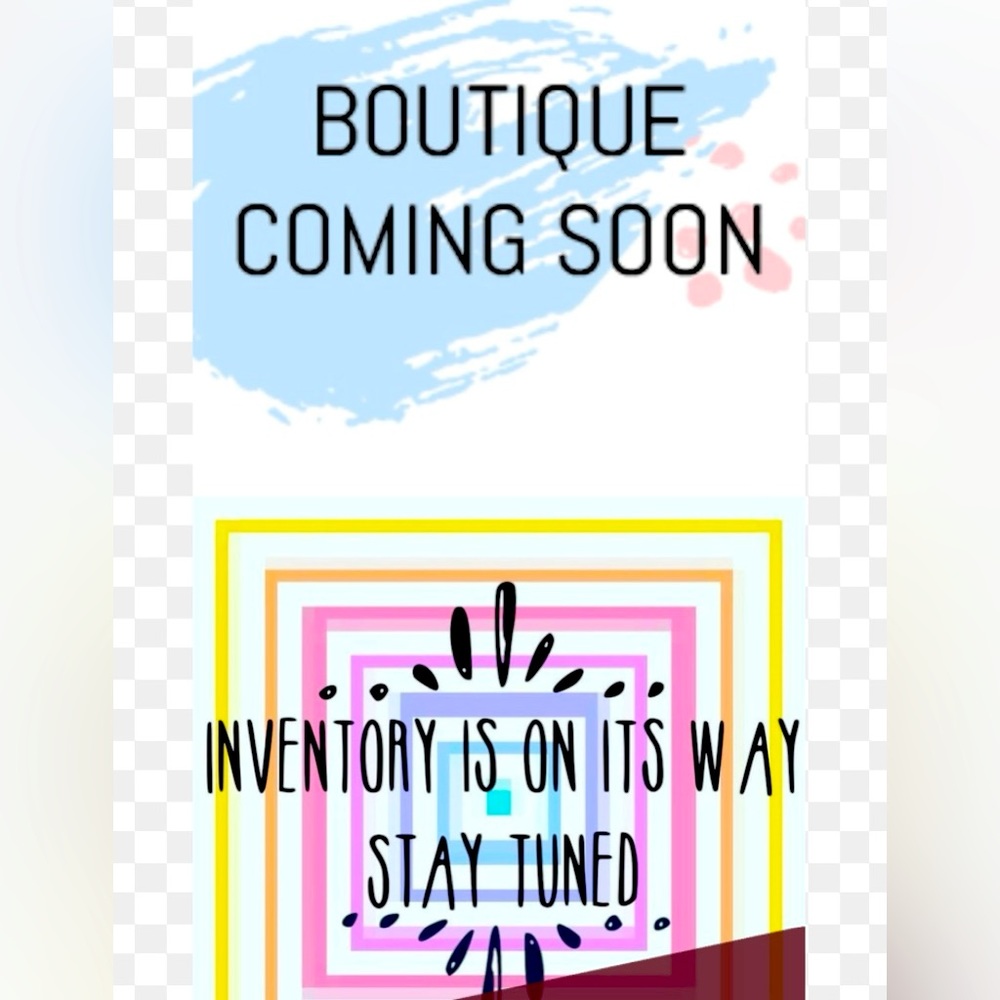 New items coming Soon!